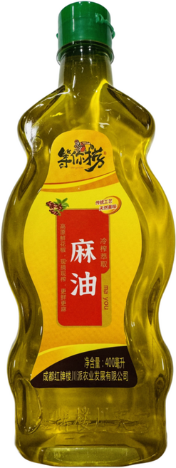 홍홍 중국식품 중국 등니노 마유 중국향신료 얼얼한 기름 향신료, 400ml, 1개