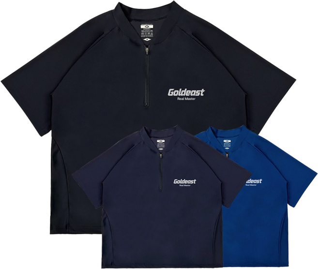 골드이스트 리얼마스터 반팔 아노락 바람막이 나일론 남여공용