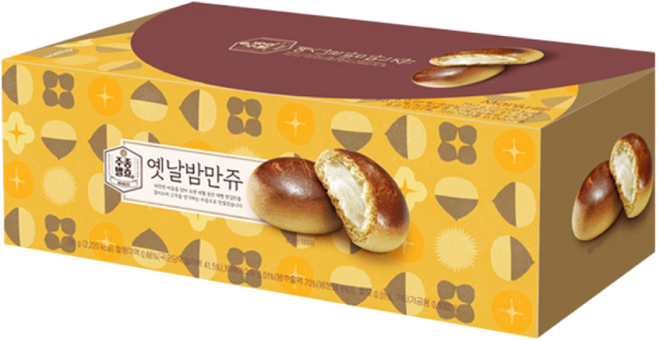 삼립 옛날밤만쥬30개, 750g, 1개