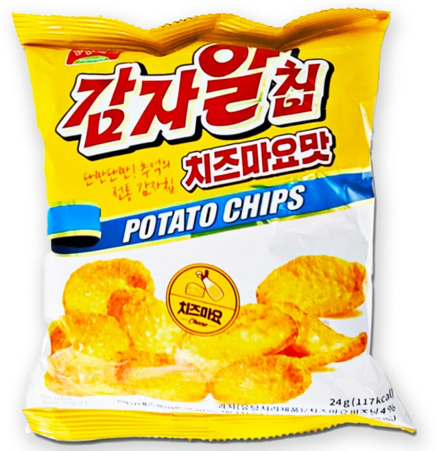 감자알칩 치즈마요맛 24g, 40개