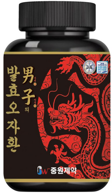 중원제약 남자의 발효오자환 100g, 5개
