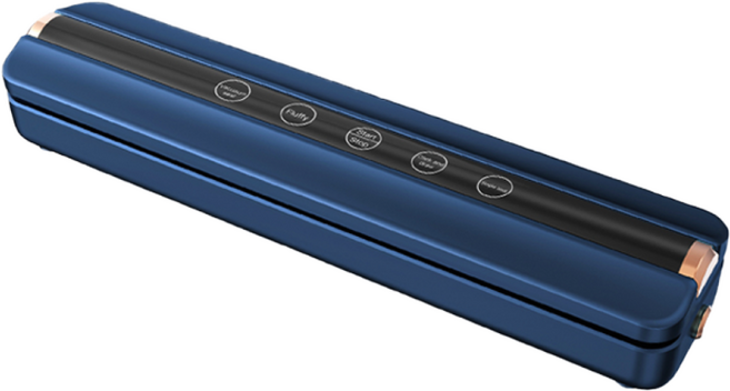 HU LULU 무선 스마트 에어 진공 포장기 가정용 음식 고기 포장기, 블루