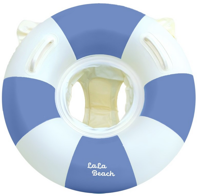 라라비치 성인용 유아용 원형 튜브 100 87 75 보행기튜브, 1개, 팬톤블루 쿠션보행기