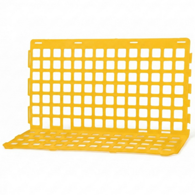 아띠꼴로 완벽분리 다용도 편의점 마트 농수산 매대 진열대 칸막이, 50개, 옐로우빈