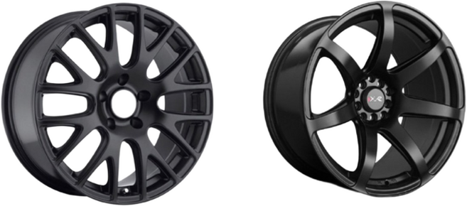 휠기스 보수용 카페인트 붓펜 자동차 휠페인트, 무광블랙, 1개