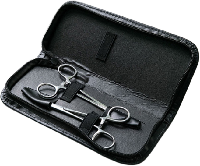 딩동펫 반려동물 귓털정리 가위 2종 세트 13cm, 1세트