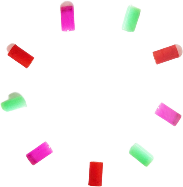 SZ몰 별빛전지헤드 1곽(10알) 케미라이트 전자케미 민물낚시 입질감지, 핑크, 1개