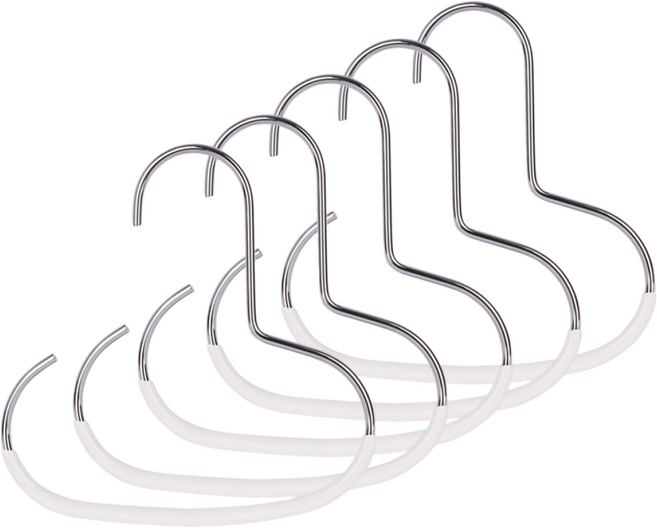 독일 정품 마와 옷걸이 악세서리 걸이 G1 화이트 가방걸이 다용도걸이 스카프걸이 5개입, 단품, 5개