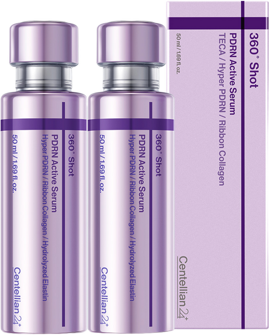 센텔리안24 360도 샷 PDRN 액티브 세럼, 2개, 50ml