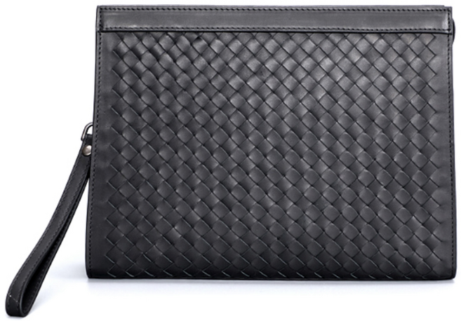 고급 천연소가죽 매쉬 클러치백 L31