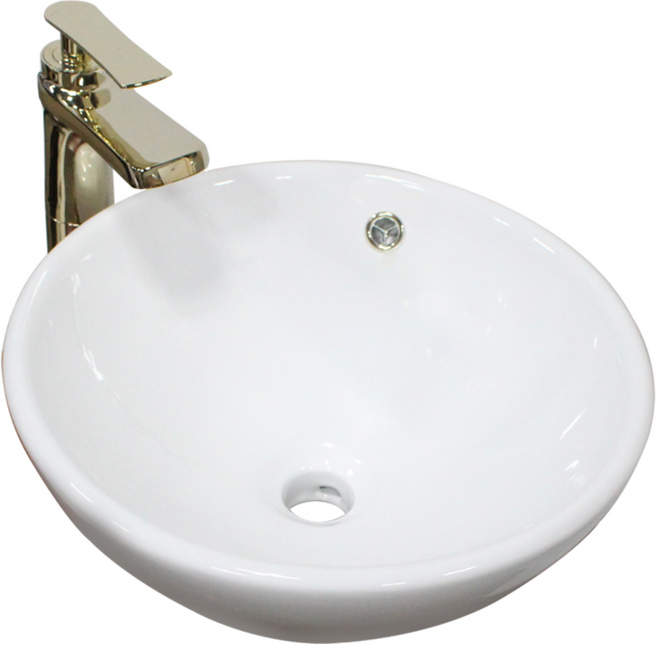 화장실 원형세면대 도기 BA-2041, 세면기만, 1개