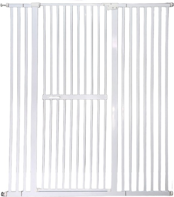 딩동펫 반려동물 안전문, 화이트, 1개