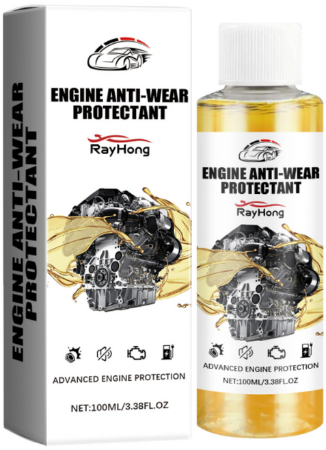 독일 기술 기적의 엔진 복원 코팅제 엔진 마모 방지 보호제 마모방지/소음감소, 6개, 100ml