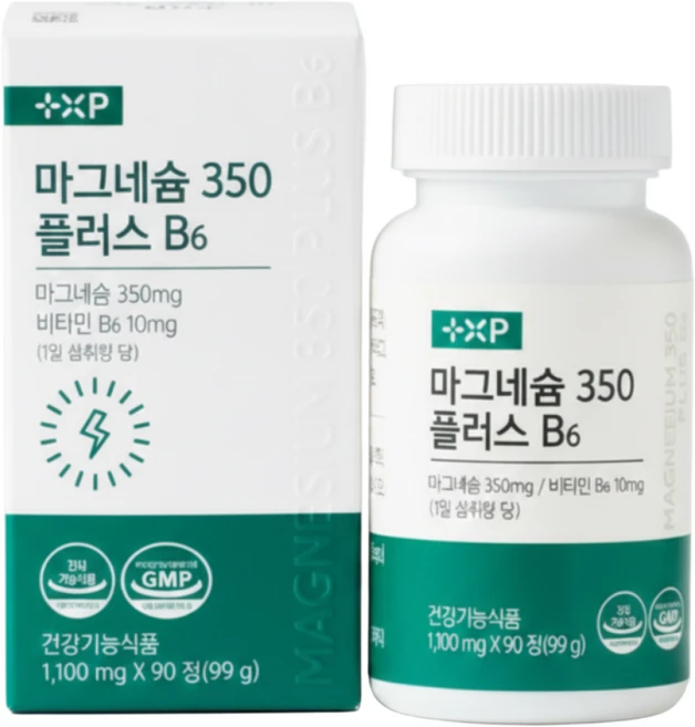 긴장된 근육 이완 예민 짜증 신경 미네랄 마그네슘, 9개, 10정 - 쿠팡