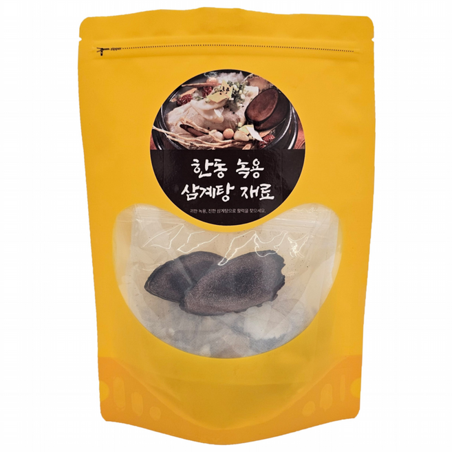한동 녹용 삼계탕 (4인분용), 1개, 90g