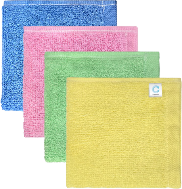 크린핏 만능 대나무 섬유 행주 4종, 4개