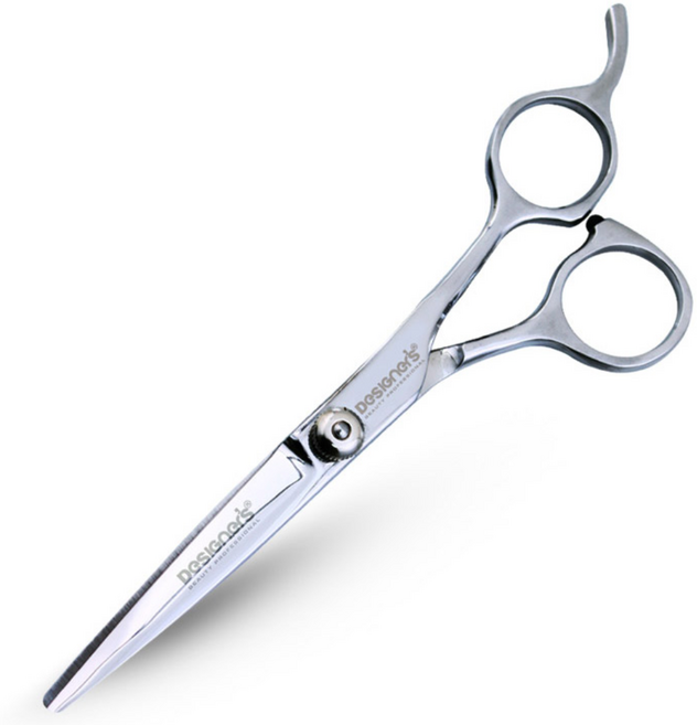 디자이너스 커팅 헤어 미용가위, 실버, 1개
