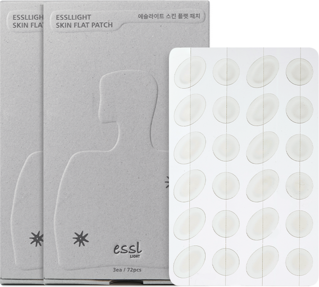 율무패치 | 에슬 스킨 플랫 패치, 2개, 72개입