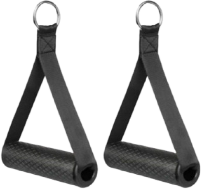 도나토르 케이블 로프바 스트럽 핸들 그립, 1세트, 블랙