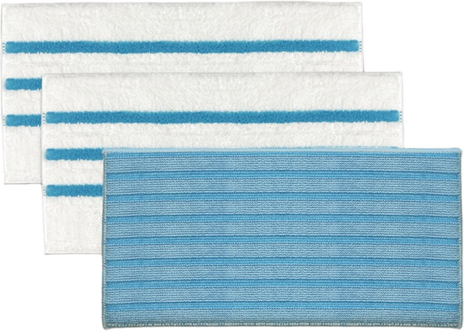 [호환] 올데이컴퍼니 한경희 HSM-1010TI 블랙앤데커 홈앤아트 퓨어 AMS-200 스팀청소기 걸레 물걸레 패드 세트, 1세트, 일반1개+찌든때2개