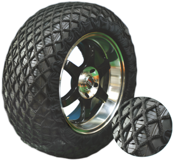 (평일3시전주문 당일출고)부드러운 승차감 대원 직물스노우체인 전차종 고밀도 신축특수원사 친환경, 1개