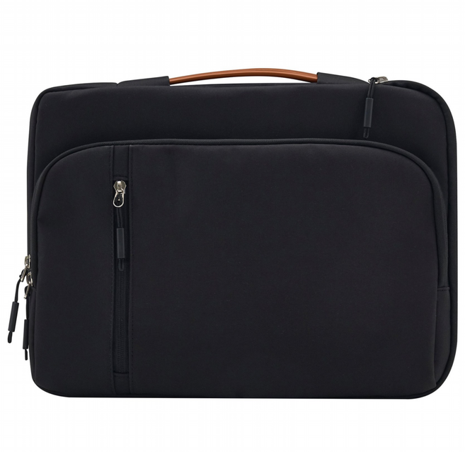 소우디 대용량 노트북가방 13인치 15인치 서류가방 노트북 가방 핸드캐리 노트북 가방, 1개, 블랙