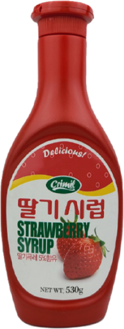 서강 딸기시럽, 530g, 1개