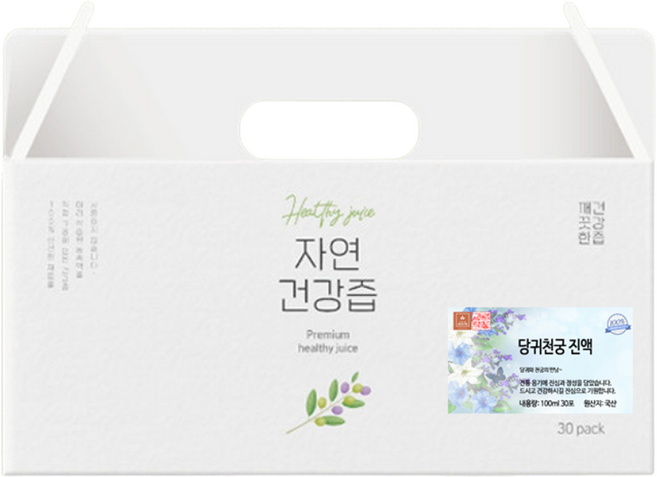 국산 천궁당귀 혼합 건강즙 진액 100ml 30개입, 30개