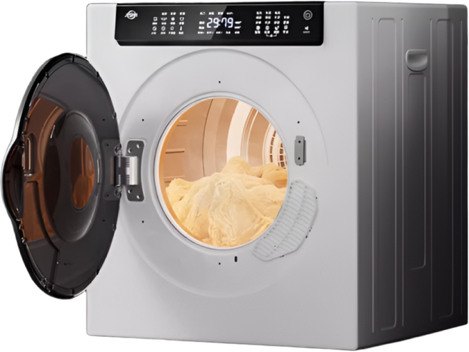 썬드리 뽀송한 미니건조기 빨래 소형 의류 원룸 수건 자취 옷드라이 아기 의류관리기, 화이트, 10KG