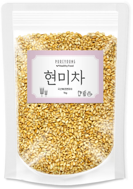 퓨어영 볶은 현미차 1kg, 1개입, 1개