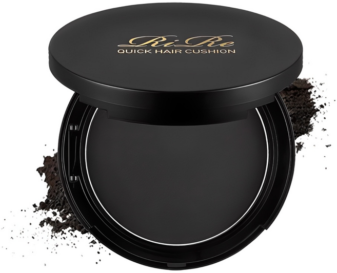 리르 퀵 헤어 흑채 쿠션 14g, 내추럴블랙, 1개