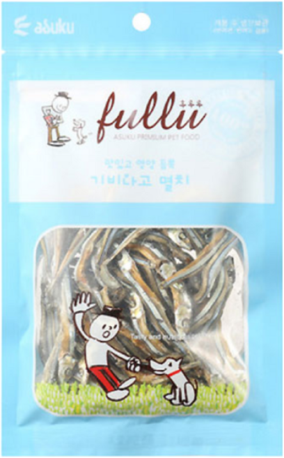 후루루 고양이 간식 45g, 기비나고 멸치, 10개