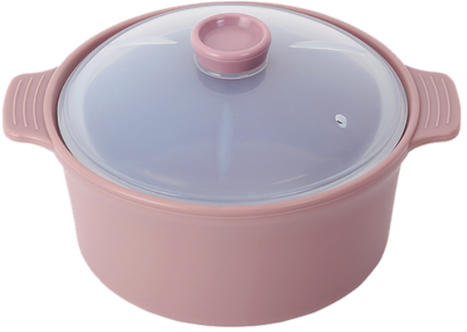 리빙스토리 국산 전자렌지용기 실리콘 계란찜기 핑크 소, 1개