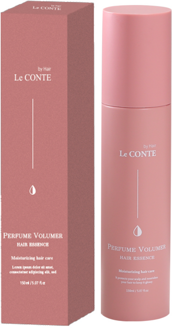 르꽁뜨 헤어에센스 퍼퓸볼류머 탈모관리 머리영양제 컬링 볼륨에센스 스타일링세럼, 150ml, 1개