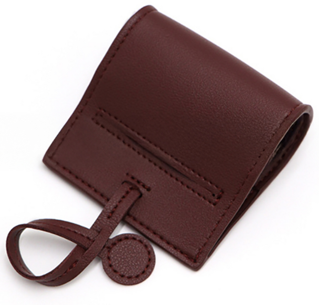 리엔떼 고급 PU가죽 풉백케이스 똥츄, 1개, 1개입, 브라운