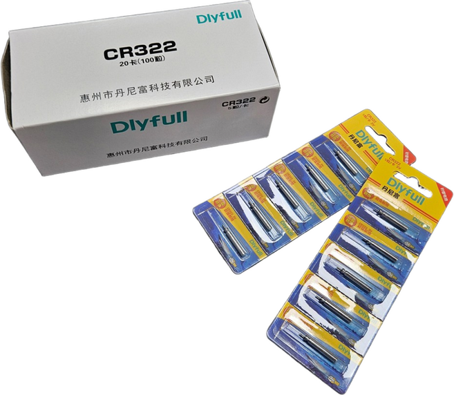 88피싱 CR322 배터리 DLYFULL 전자찌 배터리, 1개, CR322배터리
