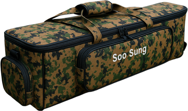 민물 낚시 낚시대 보조가방 보관집 백조 윙스타밀리터리 전투 짬 가방, 소