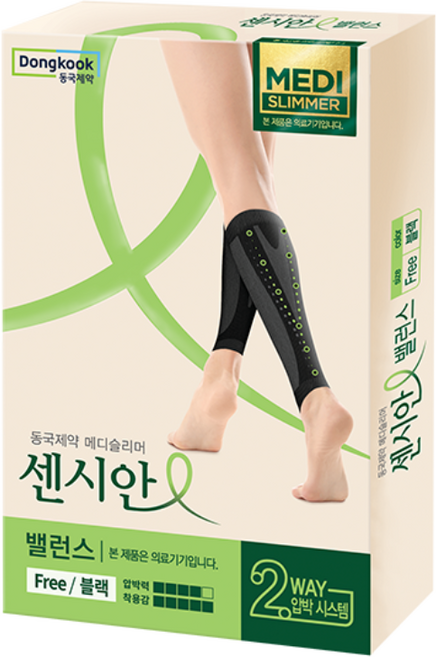 동국제약 센시안 밸런스 의료용 압박밴드, 1개, 블랙