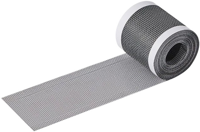 통풍형 방충망 수리 보수용 방충망 테이프 5M 대용량, 1개