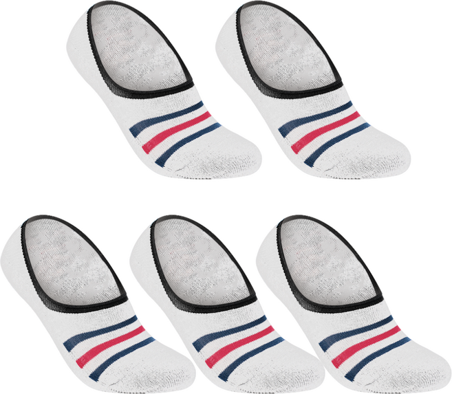 에코리즈 도톰한 삼선 페이크삭스(여자용 남자용) 5켤례