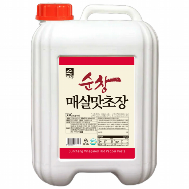 기픈샘 순창 매실맛 초장 13kg, 1개