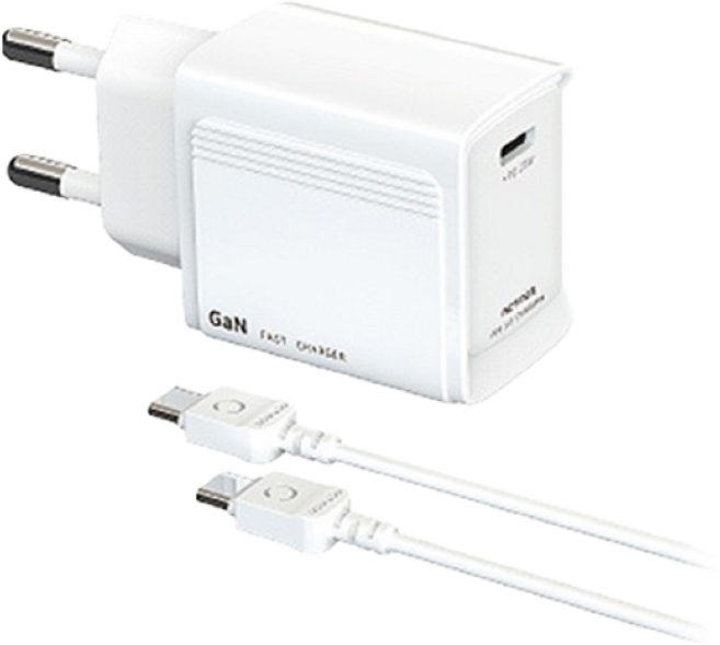 액티몬 초고속 C타입 25w 급속 고속충전기 1.2M 초고속 충전케이블 포함, 화이트, 1개