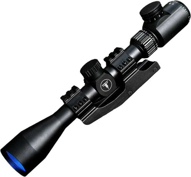 스코프 조준경 3-9배율 망원경 스코프조준경 9배율스코프 bb탄배율스코프, 1개, 블랙