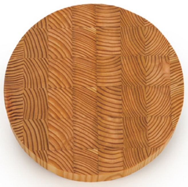 [본사정품] 레벤호프 라치우드 엔드그레인 도마 라운드 소, 우드, 1개