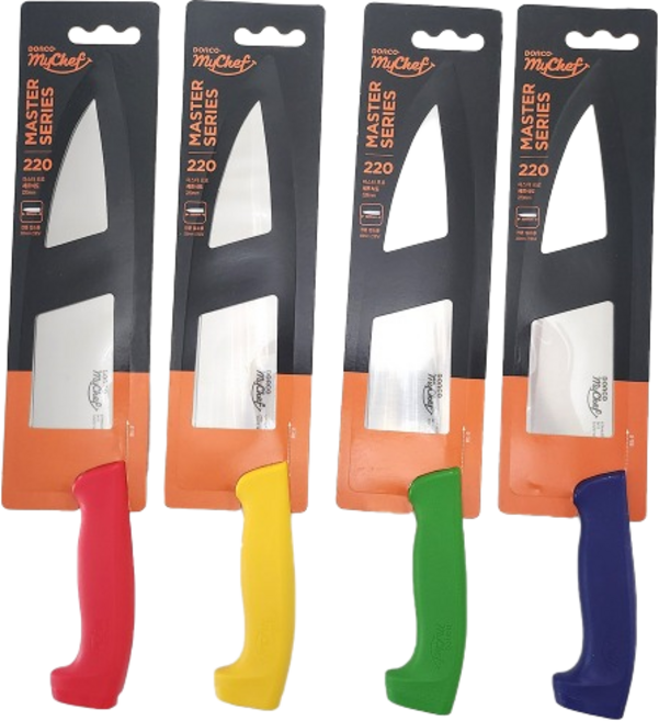 도루코 칼라식도 5481/ 칼 업소용 주방 스텐레스 자 타공칼 구멍, 블루, 1개