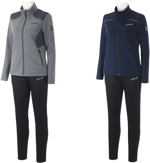 네파_NEPA_여성 연령대 구애를 받지 않는 심플한 색상의 아로브 트레이닝자켓 팬츠