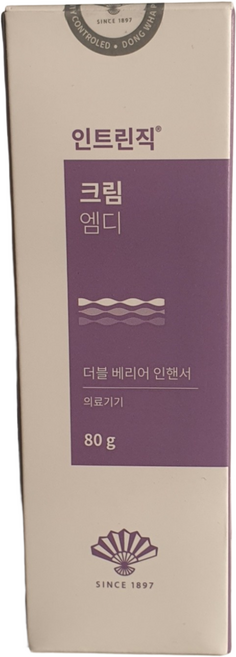 인트린직 크림 MD 더블베리어인핸서, 80g, 1개