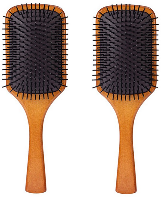 조아홈 우드 에어쿠션 브러시 2개