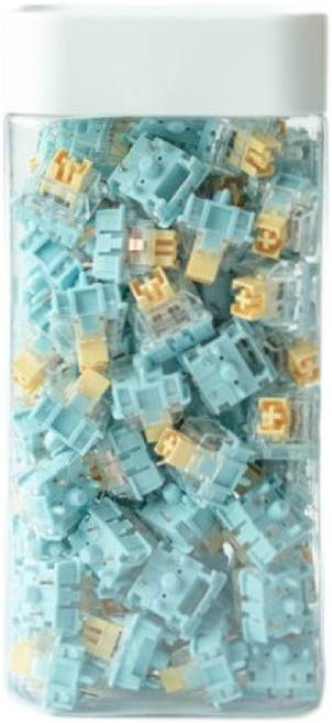 하이무 바다소금 5pin 리니어 스위치 110 pcs 보관함 포함, 110개, 블루/옐로우