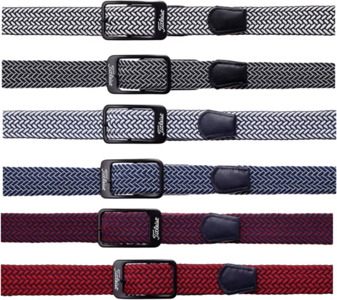 타이틀리스트 리버서블 벨트 AABT21 프로 골프 남성 베스트 골퍼전용 아울렛 양면벨트, 3.레드 퍼플